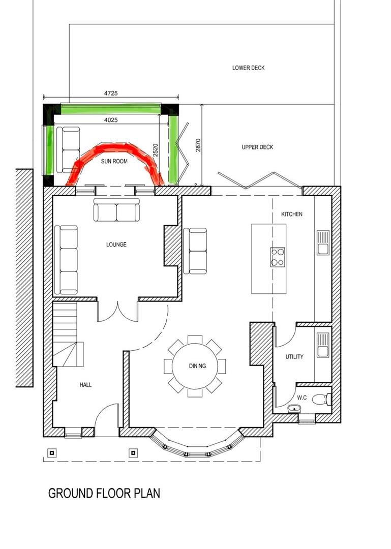 Planning Permission Proposal For Single Story Exte